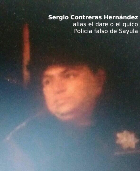 Sergio Contreras Hernandes alias el dare o el quico - falso policia